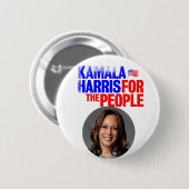 Kamala Harris_ Button (Voorkant /achterkant)