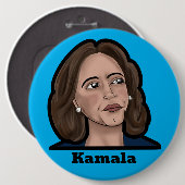 Kamala Harris Button (Voorkant /achterkant)