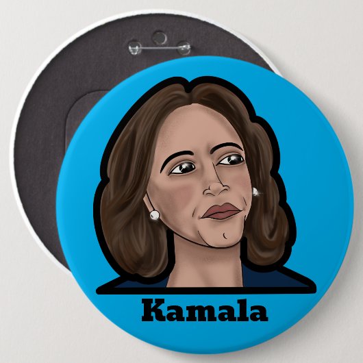 Kamala Harris Button (Voorkant /achterkant)