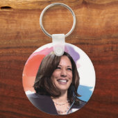 Kamala Harris Button Sleutelhanger (Voorkant)