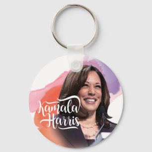 Kamala Harris Button Sleutelhanger