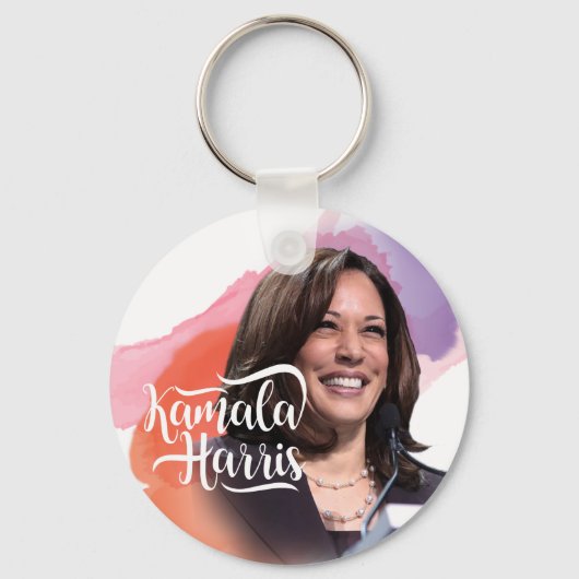 Kamala Harris Button Sleutelhanger (Voorkant)