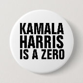 KAMALA HARRIS-BUTTONNEN RONDE BUTTON 7,6 CM (Voorkant)