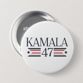 Kamala Harris Campaign Button President 2024 (Voorkant /achterkant)