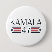 Kamala Harris Campaign Button President 2024 (Voorkant)