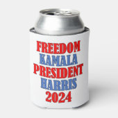 Kamala Harris Campaign Koelbox Blikjeskoeler (Blikje Voorkant)