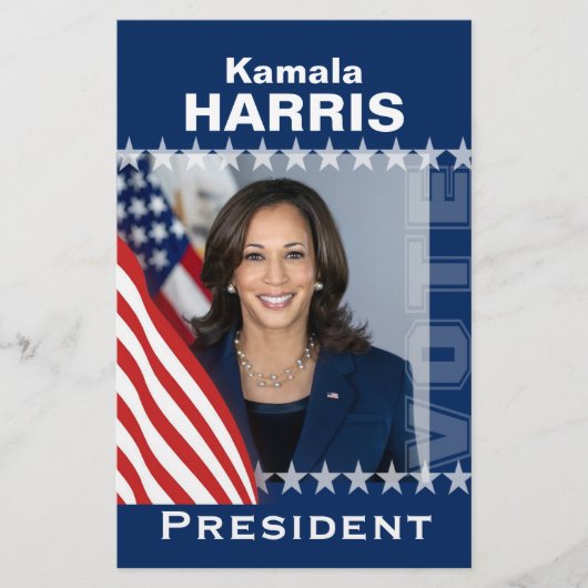 Kamala Harris Campaign Sjabloon Flyer (Voorkant)