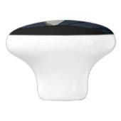 Kamala Harris Cartoon Keramische Knop (Zijkant)