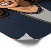 Kamala Harris Cartoon Poster (Hoek)
