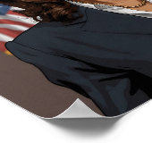Kamala Harris Cartoon Poster (Hoek)