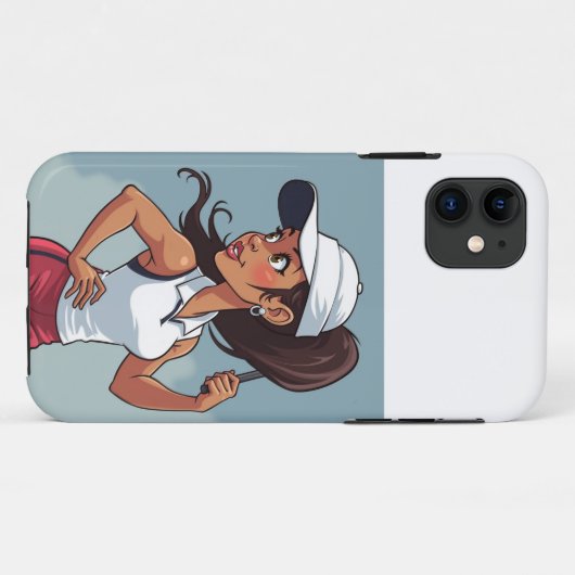 Kamala harris Case-Mate iPhone case (Achterkant (horizontaal))