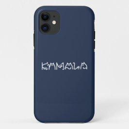 Kamala Harris Cat Lettering Positief Origineel Case-Mate iPhone Case