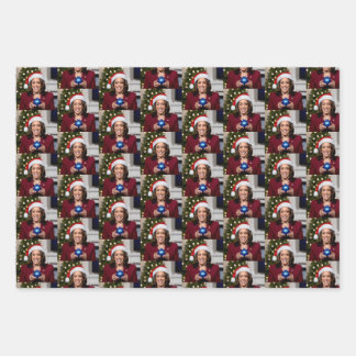 Kamala Harris Christmas Gift Wrap Inpakpapier Vel