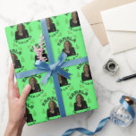 Kamala Harris Christmas Green Cadeaupapier<br><div class="desc">Kamala Harris Christmas Green Wrapping Paper</div>