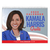 KAMALA HARRIS CITEERT 2025 KALENDER (Hoes)