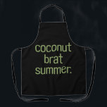 Kamala Harris Coconut Brat Zomer 2024 Schort<br><div class="desc">Kamala Harris Coconut Brat Zomer 2024</div>