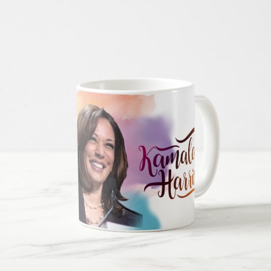 Kamala Harris Coffee Mok (Voorkant rechts)