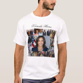 Kamala Harris Collage Basic T-shirt (Voorkant)