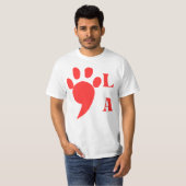 Kamala Harris Comma-la kinderloze kattenvrouwtje p T-shirt (Voorkant volledig)