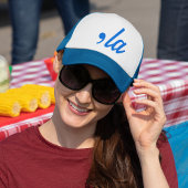 Kamala Harris Comma La Verkiezing 2024 Trucker Pet