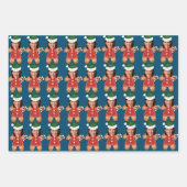 Kamala Harris Custom Face Foto Gingerbread Vrouw Inpakpapier Vel (Voorkant 3)