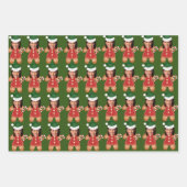 Kamala Harris Custom Face Foto Gingerbread Vrouw Inpakpapier Vel (Voorkant 2)