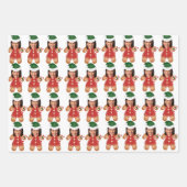 Kamala Harris Custom Face Foto Gingerbread Vrouw Inpakpapier Vel (Voorkant)