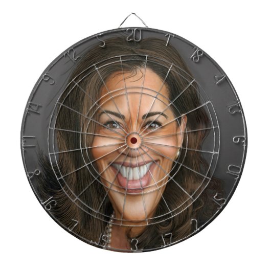 Kamala Harris Dartbord (Voorkant)