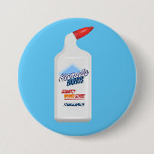 Kamala Harris desinfecteert Oranje vlekken Ronde Button 7,6 Cm (Voorkant)