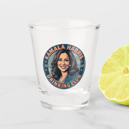 Kamala Harris Drink Club Shot Glas