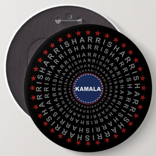 KAMALA HARRIS Echoes of Change Button (Voorkant /achterkant)