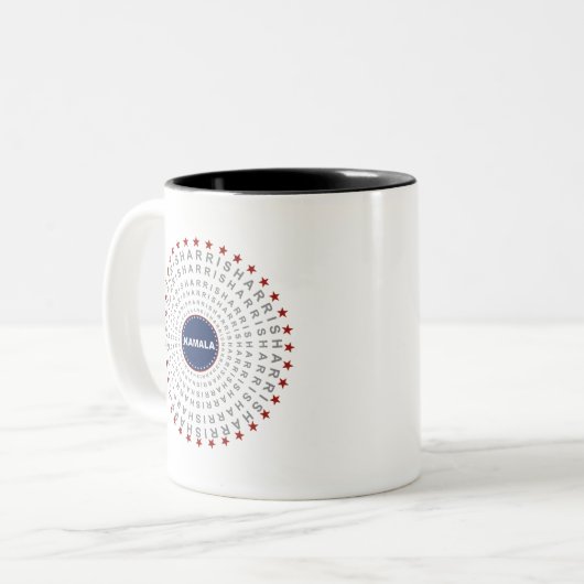 KAMALA HARRIS Echoes of Change Mok (Voorkant links)