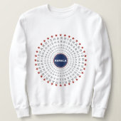 KAMALA HARRIS - Echoes of Change Sweatshirt (Design voorkant)
