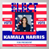 Kamala Harris Election Poster (Voorkant)