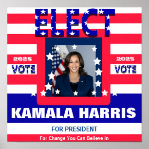 Kamala Harris Election Poster