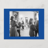 Kamala Harris en Barack Obama Briefkaart (Voorkant)