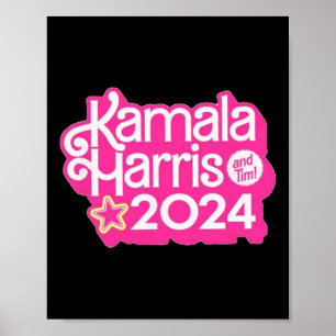 Kamala Harris En Tim Shirt 2024 - Harris Wheimer Poster