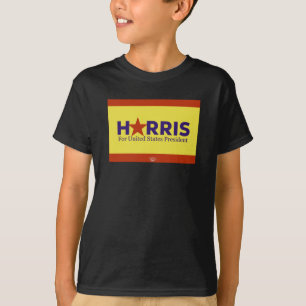 Kamala Harris en Tim W voor President 2024 Throwba T-shirt