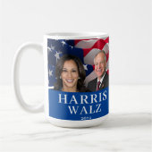 Kamala Harris en Tim Walz 2024 Koffiemok (Links)