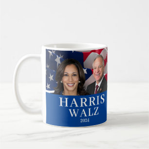 Kamala Harris en Tim Walz 2024 Koffiemok