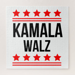 Kamala Harris en Tim Walz 2024 Legpuzzel