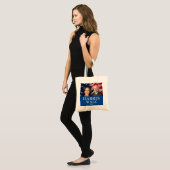 Kamala Harris en Tim Walz 2024 Tote Bag (Voorkant (model))