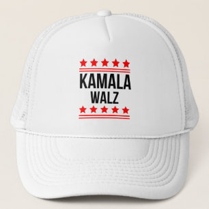Kamala Harris en Tim Walz 2024 Trucker Pet