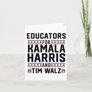 Kamala Harris en Tim Wheimer 2024 Kaart