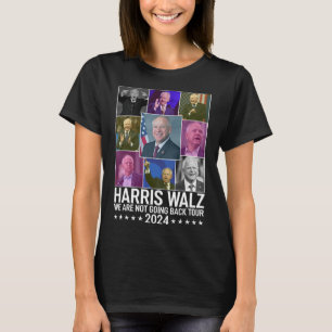 Kamala Harris en Tim Wheimer We gaan niet terug na T-shirt