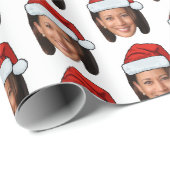 Kamala Harris Face Cadeaupapier (Rol Hoek)