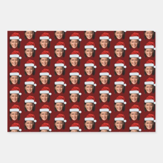 Kamala Harris Face Inpakpapier Vel (Voorkant 2)