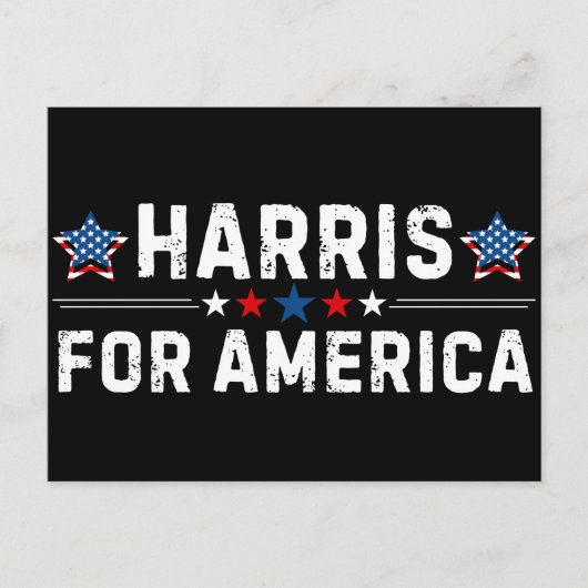 Kamala Harris Feestdagenkaart (Voorkant)