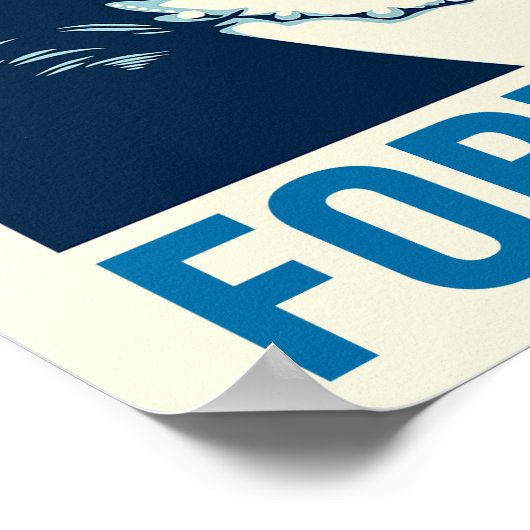 Kamala Harris Forward 11x14 Poster (Hoek)