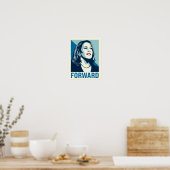 Kamala Harris Forward 11x14 Poster (Keuken)